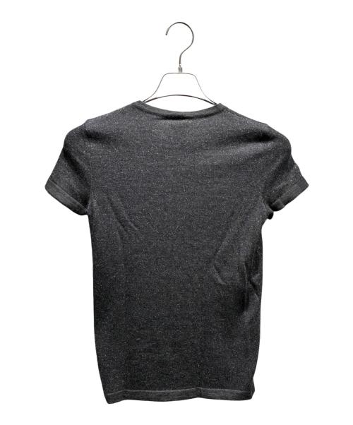 CHANEL（シャネル）CHANEL (シャネル) カシミヤ混サマーニット ブラック サイズ:36の古着・服飾アイテム