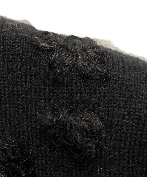 CHANEL（シャネル）CHANEL (シャネル) カメリア スパンコール ボレロニットカーディガン ブラック サイズ:34の古着・服飾アイテム