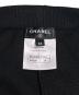 中古・古着 CHANEL (シャネル) P62 ココボタンニットワイドパンツ ブラック サイズ:34：100000円
