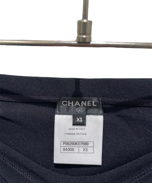 CHANEL（シャネル）CHANEL (シャネル) P58 レギンスパンツ ブラック サイズ:xsの古着・服飾アイテム
