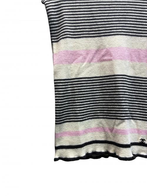 CHANEL（シャネル）CHANEL (シャネル) サマーニット/P25247V01759 ベージュ サイズ:36の古着・服飾アイテム