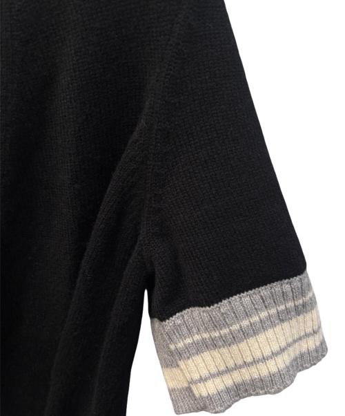 CHANEL（シャネル）CHANEL (シャネル) カシュクールカーディガン ブラック サイズ:34の古着・服飾アイテム