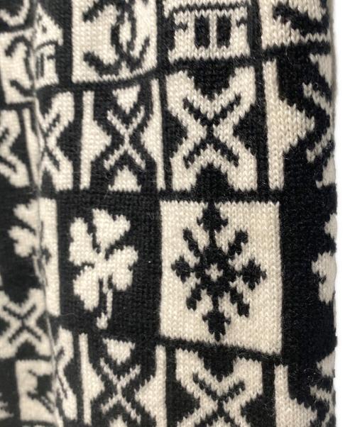 CHANEL（シャネル）CHANEL (シャネル) No.5 ココマーク ニットスカート ブラック サイズ:34の古着・服飾アイテム