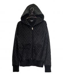CHANEL（シャネル）の古着「パイルジップパーカー」｜ブラック