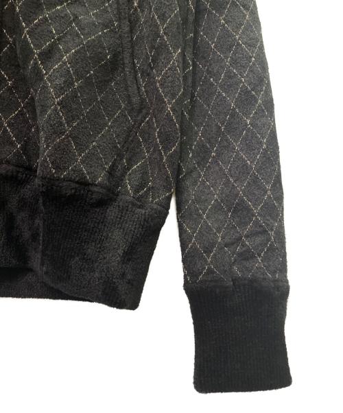 CHANEL（シャネル）CHANEL (シャネル) パイルジップパーカー ブラック サイズ:34の古着・服飾アイテム