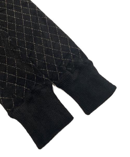CHANEL（シャネル）CHANEL (シャネル) パイルジップパーカー ブラック サイズ:34の古着・服飾アイテム