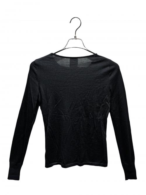CHANEL（シャネル）CHANEL (シャネル) カシミヤ混ニット グレー サイズ:36の古着・服飾アイテム