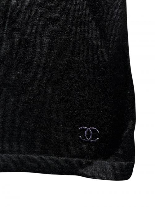 CHANEL（シャネル）CHANEL (シャネル) カシミヤ混ニット グレー サイズ:36の古着・服飾アイテム