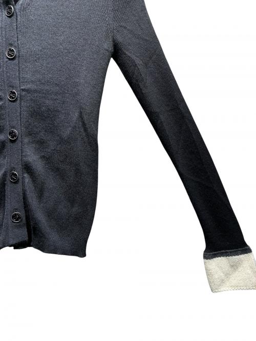 CHANEL（シャネル）CHANEL (シャネル) ニットカーディガン ブラック サイズ:34の古着・服飾アイテム