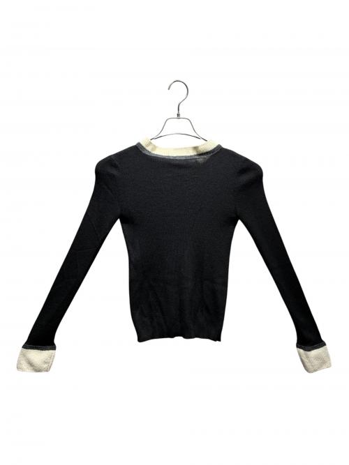 CHANEL（シャネル）CHANEL (シャネル) ニットカーディガン ブラック サイズ:34の古着・服飾アイテム