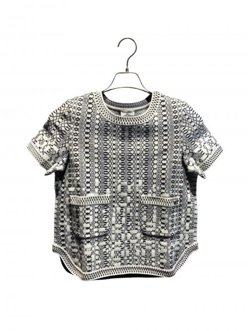 CHANEL（シャネル）CHANEL (シャネル) サマーニット/P47916K06129 ホワイト サイズ:34の古着・服飾アイテム