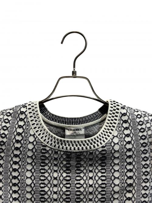 CHANEL（シャネル）CHANEL (シャネル) サマーニット/P47916K06129 ホワイト サイズ:34の古着・服飾アイテム