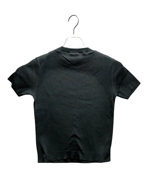CHANEL（シャネル）CHANEL (シャネル) 半袖ニット ブラック サイズ:38の古着・服飾アイテム