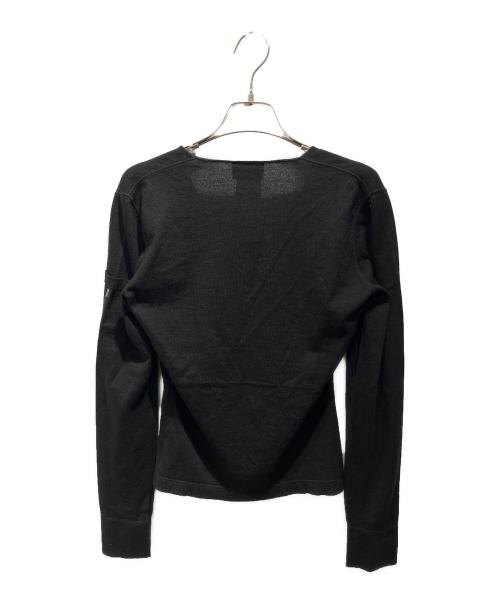 CHANEL（シャネル）CHANEL (シャネル) Vネックカシミヤニット ブラック サイズ:38の古着・服飾アイテム