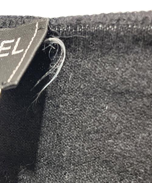 CHANEL（シャネル）CHANEL (シャネル) Vネックカシミヤニット ブラック サイズ:38の古着・服飾アイテム