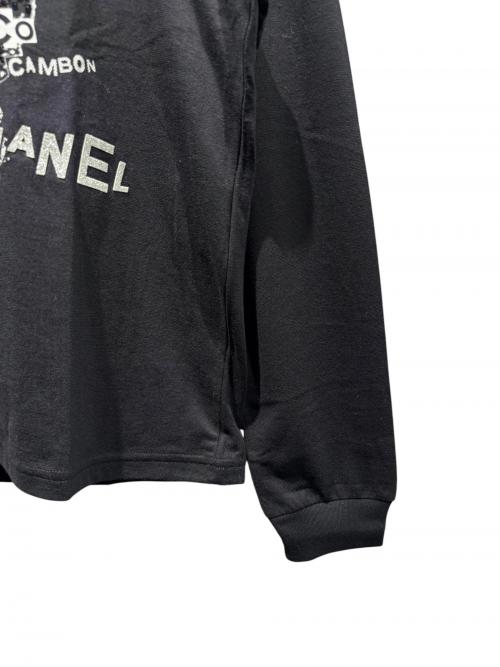 CHANEL（シャネル）CHANEL (シャネル) ココマークコットンTシャツ/P63300K48961 ブラック サイズ:XSの古着・服飾アイテム