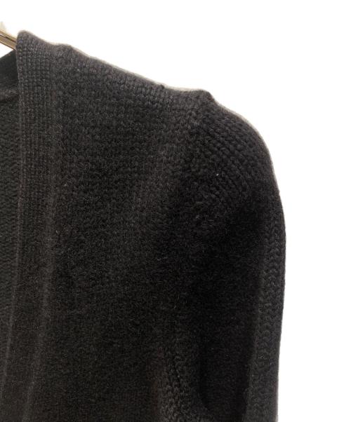 CHANEL（シャネル）CHANEL (シャネル) ヴィンテージカメリアココマークボタンニットカーディガン ブラック サイズ:不明の古着・服飾アイテム
