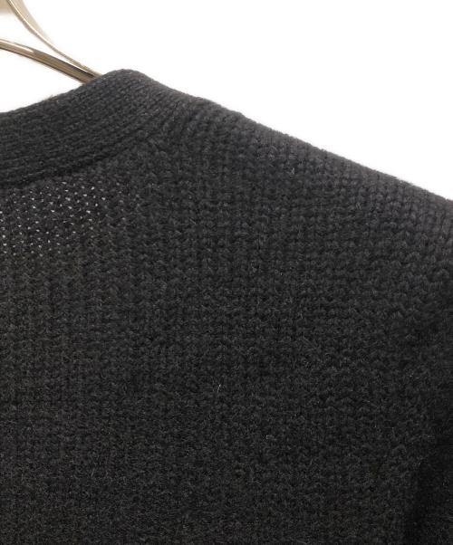 CHANEL（シャネル）CHANEL (シャネル) ヴィンテージカメリアココマークボタンニットカーディガン ブラック サイズ:不明の古着・服飾アイテム