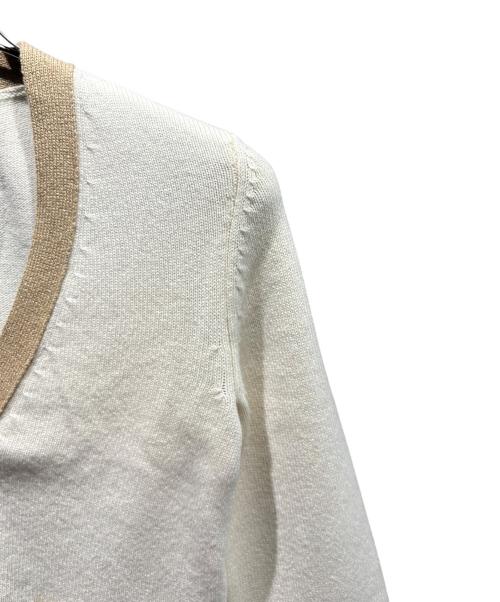 CHANEL（シャネル）CHANEL (シャネル) ニットカーディガン P57064K07433 ベージュ サイズ:34の古着・服飾アイテム