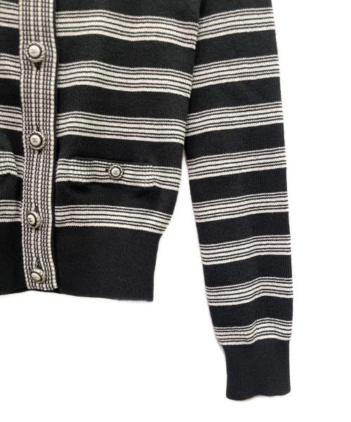 CHANEL（シャネル）CHANEL (シャネル) ココマークボタン ニットカーディガン ブラック サイズ:34の古着・服飾アイテム