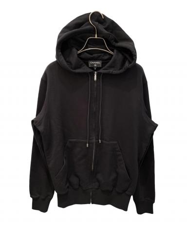 CHANEL シャネル グラフィティロゴパーカー 中古・古着通販】CHANEL (シャネル) グラフィティ ロゴ パーカージップ