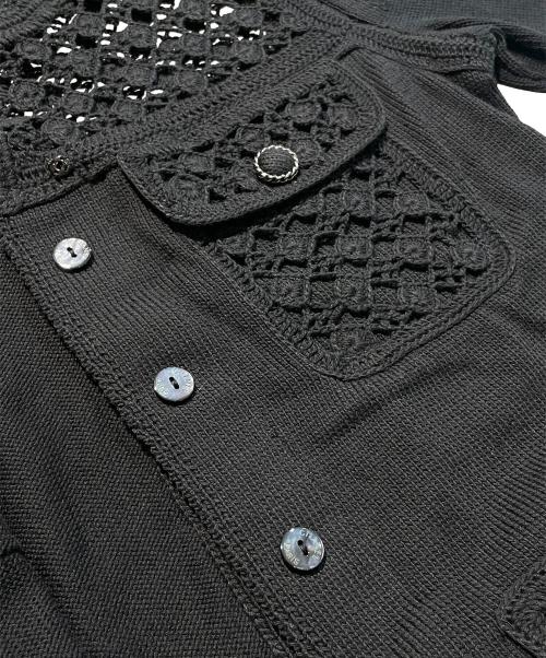 CHANEL（シャネル）CHANEL (シャネル) ニットカーディガン ブラック サイズ:34の古着・服飾アイテム