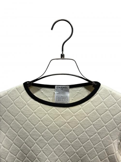 CHANEL（シャネル）CHANEL (シャネル) ニット ホワイト サイズ:34の古着・服飾アイテム