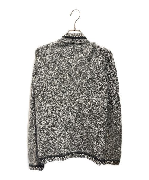 CHANEL（シャネル）CHANEL (シャネル) 05A ジップアップニットジャケット グレー サイズ:38の古着・服飾アイテム