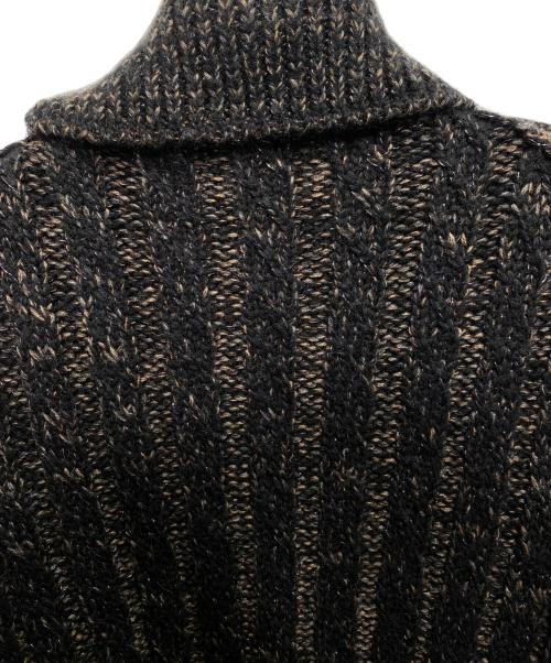 CHANEL（シャネル）CHANEL (シャネル) ベルトデザインニットカーディガン グレー サイズ:34の古着・服飾アイテム