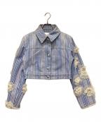CHANELシャネル）の古着「デニムジャケット　P58709V44707」｜ブルー