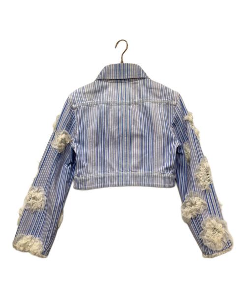 CHANEL（シャネル）CHANEL (シャネル) デニムジャケット　P58709V44707 ブルー サイズ:36の古着・服飾アイテム