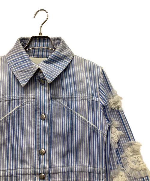 CHANEL（シャネル）CHANEL (シャネル) デニムジャケット　P58709V44707 ブルー サイズ:36の古着・服飾アイテム