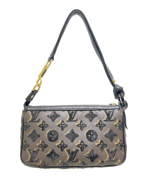 LOUIS VUITTON（ルイ ヴィトン）LOUIS VUITTON (ルイ ヴィトン) Louis Vuitton Monogram Eclipse Pochette Accessoires/ヴィトン モノグラム エクリプス ポシェット アクセソワール/M40247 ブラックの古着・服飾アイテム