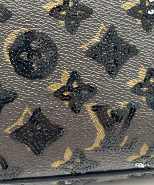 LOUIS VUITTON（ルイ ヴィトン）LOUIS VUITTON (ルイ ヴィトン) Louis Vuitton Monogram Eclipse Pochette Accessoires/ヴィトン モノグラム エクリプス ポシェット アクセソワール/M40247 ブラックの古着・服飾アイテム