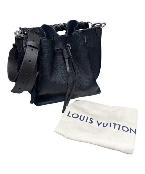 LOUIS VUITTON（ルイ ヴィトン）LOUIS VUITTON (ルイ ヴィトン) Louis Vuitton/ムリア/モノグラム/マヒナ/2WAYバッグ ブラックの古着・服飾アイテム