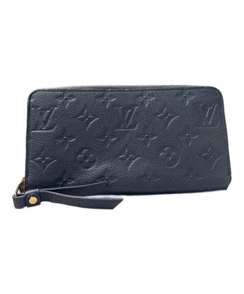 LOUIS VUITTON（ルイ ヴィトン）LOUIS VUITTON (ルイ ヴィトン) ジッピー・ウォレット 	モノグラム・アンプラント ノワール サイズ:-の古着・服飾アイテム