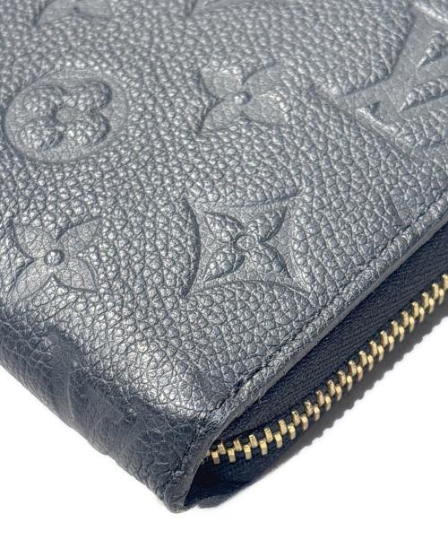 LOUIS VUITTON（ルイ ヴィトン）LOUIS VUITTON (ルイ ヴィトン) ジッピー・ウォレット 	モノグラム・アンプラント ノワール サイズ:-の古着・服飾アイテム