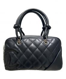 CHANEL（シャネル）の古着「Mini Bowling Bag/ミニボーリングバッグ/10091828」｜ブラック