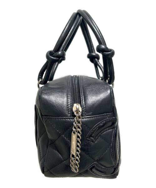 CHANEL（シャネル）CHANEL (シャネル) Mini Bowling Bag/ミニボーリングバッグ/10091828 ブラックの古着・服飾アイテム