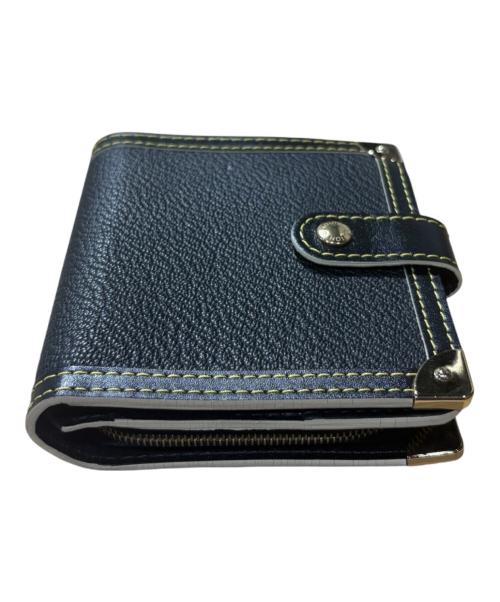 LOUIS VUITTON（ルイ ヴィトン）LOUIS VUITTON (ルイ ヴィトン) コンパクトジップウォレット/スハリ/M91828 ブラックの古着・服飾アイテム