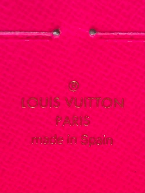 LOUIS VUITTON（ルイ ヴィトン）LOUIS VUITTON (ルイ ヴィトン) LOUIS VUITTON/ジッピーウォレット/モノグラム・グラフィティ/CA5018 ブラウン×ピンクの古着・服飾アイテム