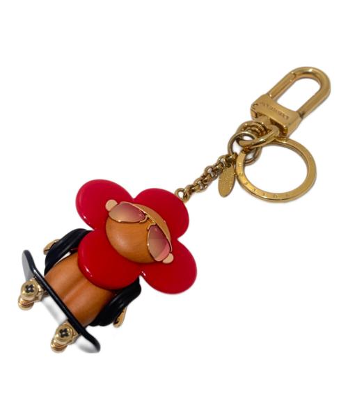 LOUIS VUITTON（ルイ ヴィトン）LOUIS VUITTON (ルイ ヴィトン) キーホルダー ポルト・クレ ヴィヴィエンヌ/Vivienne Porte Clés Key Holder/M68457 レッド×ブラウン サイズ:-の古着・服飾アイテム