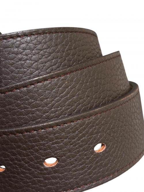 HERMES（エルメス）HERMES (エルメス) エトリヴィエール レザーベルト ブラウン系 サイズ:80の古着・服飾アイテム