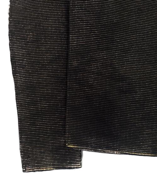 me ISSEY MIYAKE（ミーイッセイ ミヤケ）me ISSEY MIYAKE (ミーイッセイ ミヤケ) ハイネックカットソー ブラック サイズ:3の古着・服飾アイテム