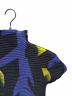 me ISSEY MIYAKE (ミーイッセイ ミヤケ) ハイネック半袖カットソー ブルー サイズ:-：25000円