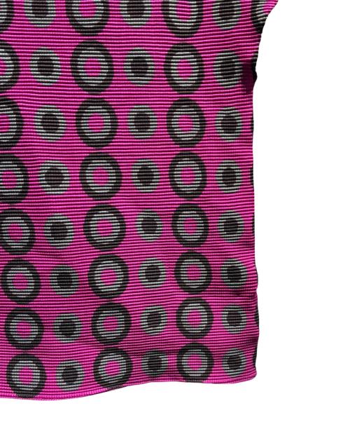 me ISSEY MIYAKE（ミーイッセイ ミヤケ）me ISSEY MIYAKE (ミーイッセイ ミヤケ) ハイネックカットソー パープル サイズ:-の古着・服飾アイテム