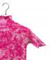 ISSEY MIYAKE PLEATS (T.) (イッセイミヤケ プリーツ) ハイネック半袖カットソー ショッキングピンク サイズ:3：25000円