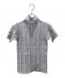 ISSEY MIYAKE（イッセイミヤケ）の古着「ハイネック半袖カットソー」｜ホワイト