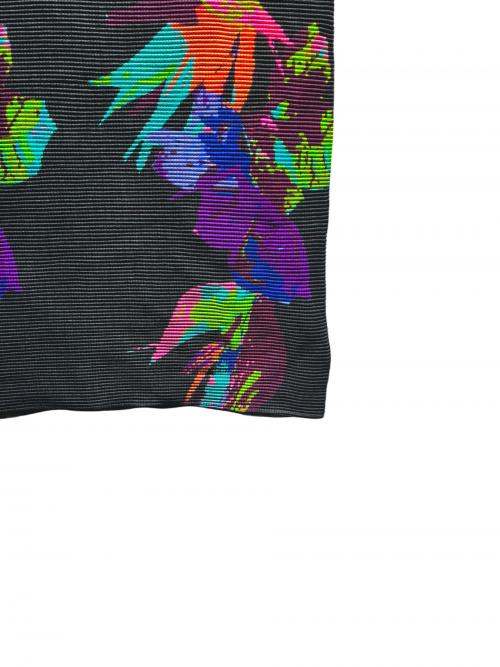 me ISSEY MIYAKE（ミーイッセイ ミヤケ）me ISSEY MIYAKE (ミーイッセイ ミヤケ) ハイネックカットソー ブラック サイズ:Freeの古着・服飾アイテム