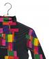 me ISSEY MIYAKE (ミーイッセイ ミヤケ) ハイネックロングスリーブカットソー ブラック サイズ:-：30000円